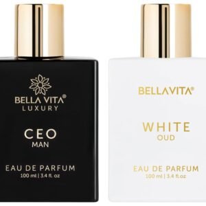 Bella Vita Luxury Ceo Man Liquid Eau De Parfum White Oud Unisex Eau De Parfum With Orange Patchouli Muskpremium Long Lasting Oud & Fruity Fragrance For Unisex100Ml